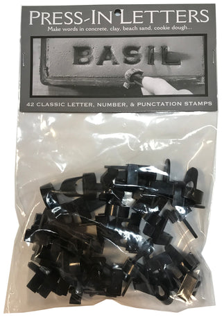 Press-In Letters Classic Uppercase