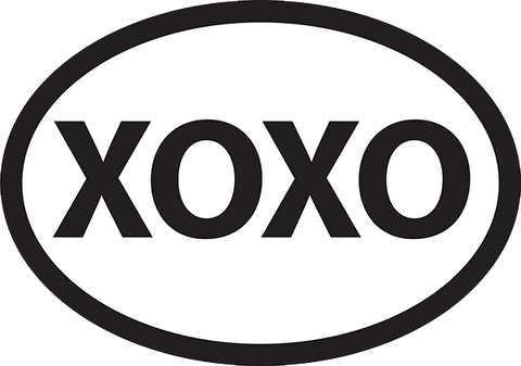 XOXO Euro Magnet