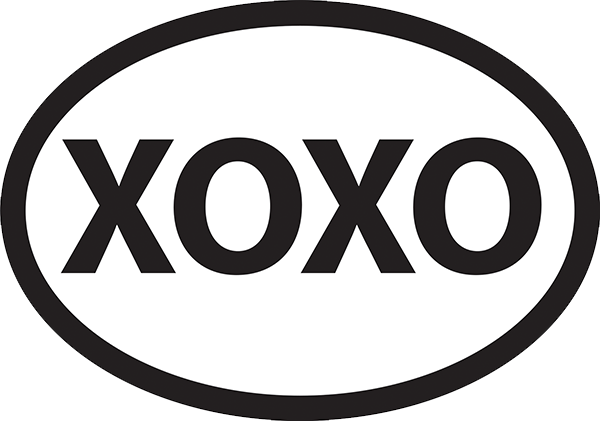 XOXO Euro Magnet
